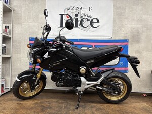 ★ワンオーナー車！　ホンダ　グロム　GROM125　セル1発　実働車　距離浅「1050k」　走行テストOK　小型　ミニバイク　125cc　MT車　京都