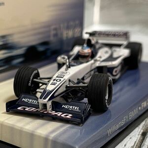 1円スタートMINICHAMPS 1/43 WilliamsF1 BMW FW22 2000 No.10 #10 Jenson Button ミニチャンプス ウィリアムズ J.バトン COMPAQ コンパッ