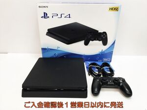 【1円】PS4 本体 セット 500GB ブラック SONY PlayStation4 CUH-2200A 初期化/動作確認済 FW12.00 M02-022yk/G4