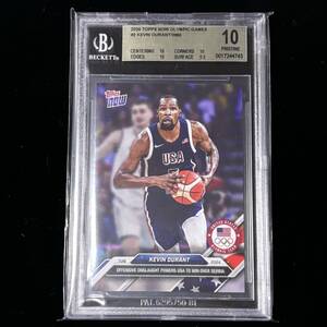 BGS 10 2024 TOPPS NOW OLYMPIC GAMES 2 KEVIN DURANT ケビン・デュラント オリンピック 鑑定品