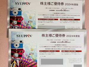 シュッピン SYUPPIN 株主優待 2枚