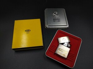 希少 中古 Zippo/ジッポー FERRARI Magneti Marelli F1 フェラーリ マニェーティ・マレッリ オイルライター