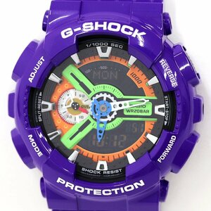 カシオ　G-SHOCK　Gショック　エヴァンゲリオン初号機　GA-110EV-6AJR　腕時計　クォーツ　メンズ