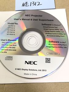 NE1312/中古品NEC Projector User