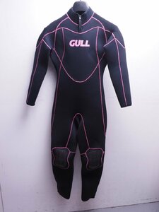 USED GULL ガル 5mm ウェットスーツ レディース サイズ:MS 身長153-157cm 体重44-48kg パワーテックジャージ 手足首ファスナー付き