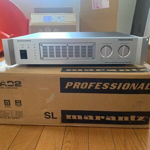 Marantz マランツ PA02 パワーアンプ 鈴木哲 程度良好