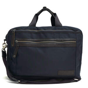 master-piece マスターピース ビジネスバッグ 02300-CO EXPAND 3way BUSINESS BAG MASTERTEX-06ナイロン 北米産ステア COMPLETE WORKS 3WA