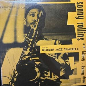 SONNY ROLLINS WITH MODERN JAZZ QUARTET/ソニー・ロリンズ・ウィズ・ザ・モダン・ジャズ・カルテット/SONNY ROLLINS /ソニー・ロリンズ