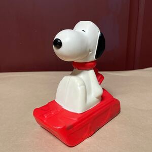 1970年代Avon Peanuts Snoopy ,s バブルバスボトル　スノーフライヤーソフビ スヌーピー ビンテージ インテリア アンティーク Snoopy