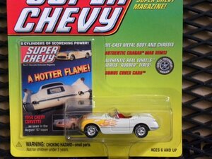 即決☆☆1954 CHEVY CORVETTE SUPER CHEVY ジョニーライトニング　JOHNNY LIGHTNING