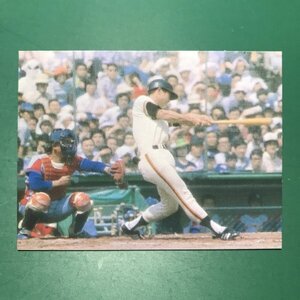 1979年　カルビー　プロ野球カード　79年　10月　3位　巨人　王貞治　　　　　【G-5】