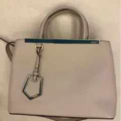 FENDI プチトゥージュール　ベージュ×パープル