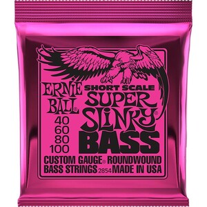 アーニーボール ERNIE BALL Short Scale Super Slinky Bass #2854 ショートスケールベース弦