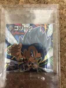 即決 新品 ドラゴンボール 超戦士シールウエハースZ w11-05 ゴジータ　鳥山明