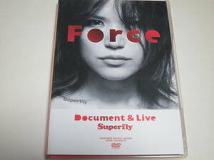 (２DVD)　Superfly　/　Force　Document ＆ Live　２枚組