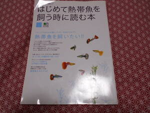 ☆はじめて熱帯魚を飼う時に読む本―リビングに置いた水槽で、美しい熱帯魚の飼育を楽しもう(エイムック別冊ムック) ☆癒されますか？