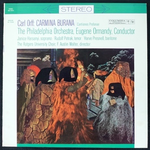 Ormandy Carl Orff Carmina Burana US盤 6EYE MS6163 クラシック