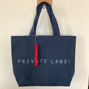 未使用 Private Label プライベートレーベル トートバッグ 38×27×12cm ロゴ 手提げかばん ハンドバッグ レディース ACE エース