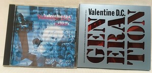 Valentine D.C.★CDアルバム2枚セット「パロディ」「GENERATION」★バレンタインD.C.・カーテンコール