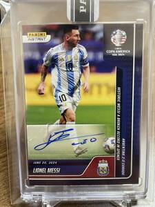 2024 PANINI INSTANT Copa America メッシ 直筆サインカード /10 アルゼンチン代表 Messi