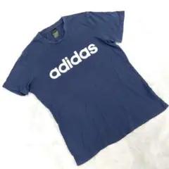 ★adidas Tシャツ 青 半袖 L アディダス