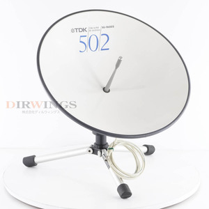 [PG] 8日保証 BS-TA502 BS-TH30 TDK SUPER BS ANTENNA BSアンテナ センターフィード型 パラボリックアンテナ 三脚付[06599-0069]