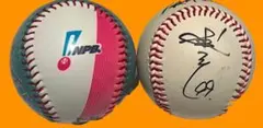 NPB サイン入り　プロ野球　野球　オールスターボール