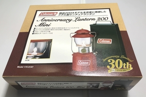 【送料無料】大阪)◆◆COLEMAN コールマン 30周年記念モデル Annivesary Lantern 200 Mini 170-9187