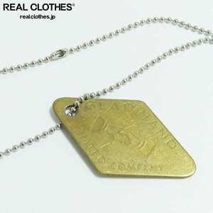 (1)GLAD HAND/グラッドハンド Tag Necklace”SHAKE HAND”/タグネックレス”シェイクハンド” ドッグタグ /LPL