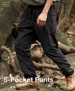 即決 山と道 5-Pocket Pants XL 黒 Black 5ポケットパンツ 19年製 UL 登山 トレイルランニング ブラック ブラック バックパック patagonia 