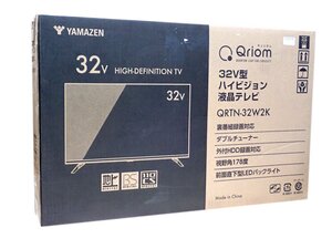 ●BB●　2024年製　32型 液晶テレビ ハイビジョン Wチューナー　Q.RTN-3.2W2K