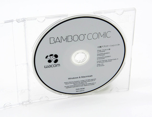 wacom BAMBOO COMIC 付属アプリケーションソフト MED-A367(C) Windows Macintosh DVD-ROM 中古 ディスクのみ