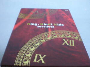 DVD ジャニーズ　King・KinKi Kids 初回限定盤 2011-2012 ブックレット付 DVDは美品