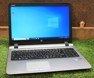 【訳アリ☆エイチピー】office付☆カメラ付☆ノート 15.6inch☆8GB/新品SSD256GB/Core i5-6世代(6200U)/Win11☆HP ProBook 450 G3【4442】