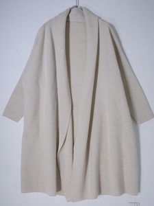 MUSE de Deuxieme Classe/ドゥーズィエムクラス 2024AW SMOOTH KNIT GOWN MIDI コート(ニットガウン)新品 [LCTA76659]