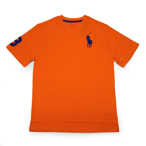 新品 ラルフローレン ボーイズ ビッグポニー XL Tシャツ オレンジ BOYS Mサイズ相当