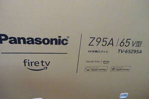 新品保証付　パナソニック VIERA ビエラ TV-65Z95A Panasonic65V型 4K有機ELテレビ Fire TV搭載