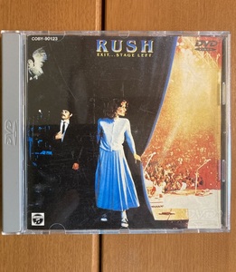 【DVD】Rush ラッシュ　EXIT...STAGE LEFT+R30　ともに日本版　送料込み