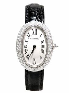 61042 Cartier ／ カルティエ ベニュワール ダイヤベゼル 腕時計