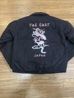 THE FLAT HEAD FN-OJ-C014 DRIZZLER JKT PINK DRAGON BLK 40サイズ