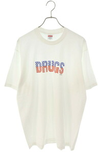 シュプリーム Tシャツ Drugs Tee サイズ:L ドラッグTシャツ 中古 HJ12