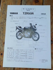 TZR50R　4EU　サービスガイド