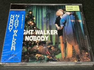 旧規格 未開封CD！　NOBODYノーバディ / NIGHT WALKER　TDK T32X-1003 　１９８５年