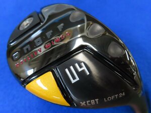 【中古】グローブライド 2022 ONOFF FAIRWAY WINGS KURO（オノフ フェアウェイウィングスクロ）ユーティリティ U4（24°）【S】CBT:622I