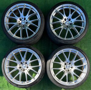 レイズ RAYS ホムラ 20インチ タイヤホイールセット 245/35R20 20×9 1/2J 20×8 1/2J オフセット 45mm 38mm PCD 114.3mm