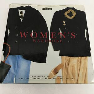 609　古本　100円スタート　WOMEN‘S　WARDROBE　ワードローブ　CHIC　SIMPLE　シンプルライフ　洋書