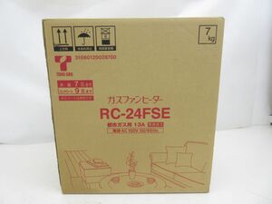 D069-N30-2265 未開封 TOHOGAS ガスファンヒーター RC-24FSE 都市ガス用 13A 現状品1