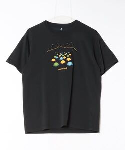 「mont-bell」 半袖Tシャツ M ブラック レディース