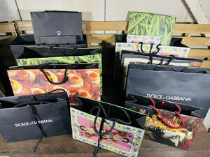 ドルチェ&ガッバーナ　Dolce & Gabbana 紙袋13枚ブランド 