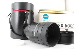 ★極上品★ MINOLTA AF REFLEX 500mm F8★元箱付き★ #K579